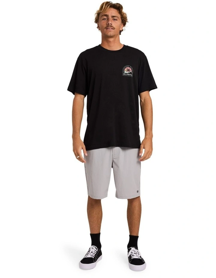Sun Down Adiv Premium T-Shirt in Black image 5
