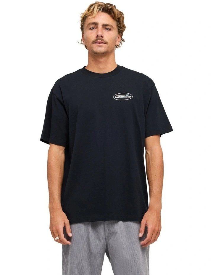 Arch Fade Premium T-Shirt in Black image 1