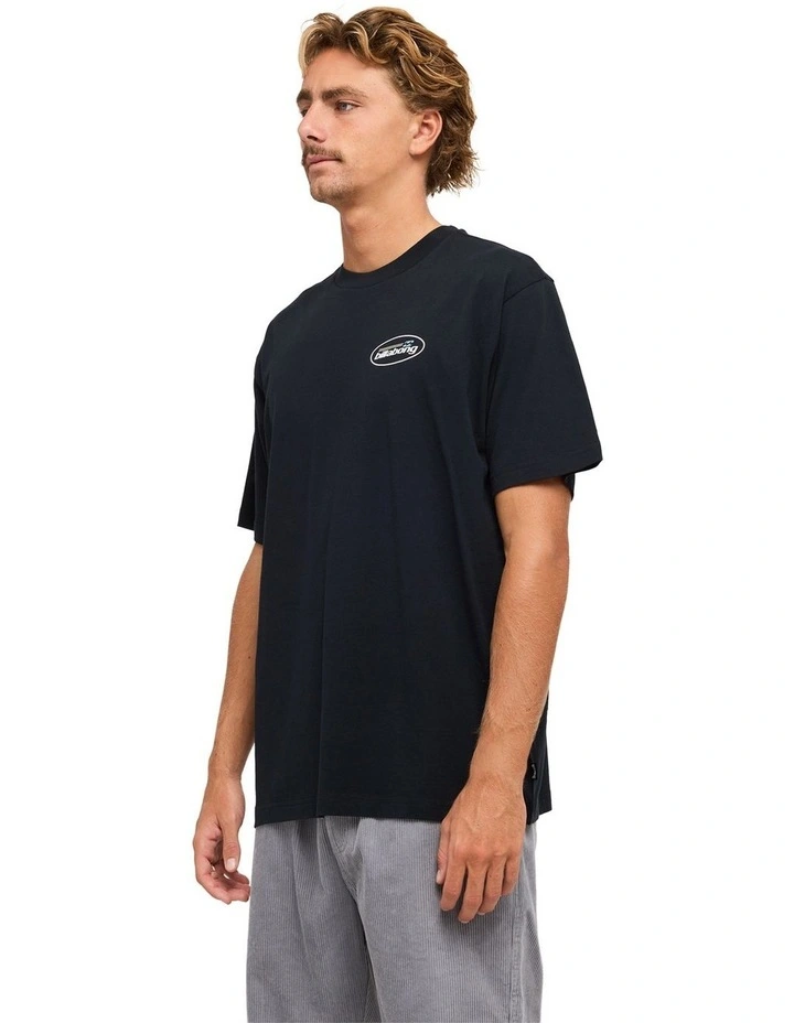 Arch Fade Premium T-Shirt in Black image 3