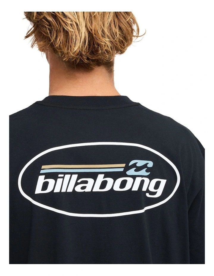 Arch Fade Premium T-Shirt in Black image 4