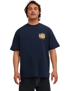 Aus Map T-Shirt Navy