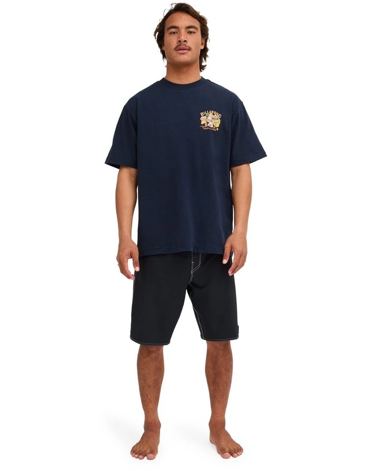 Aus Map T-Shirt Navy image 5