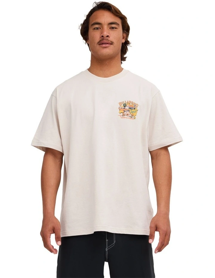 Aus Map T-Shirt Stone image 1