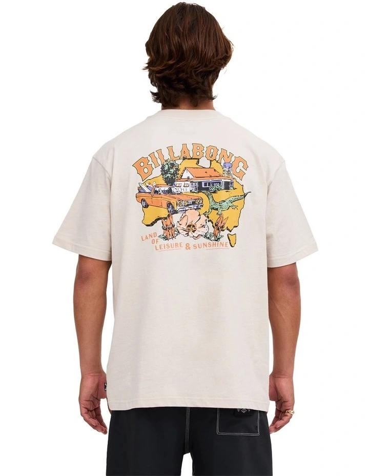 Aus Map T-Shirt Stone image 2