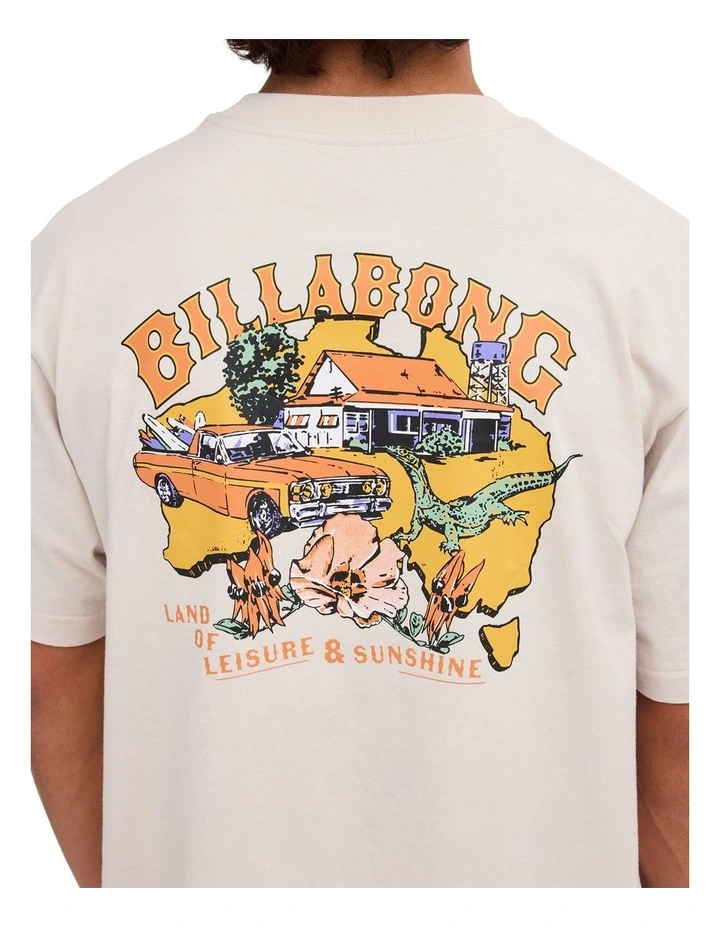 Aus Map T-Shirt Stone image 4