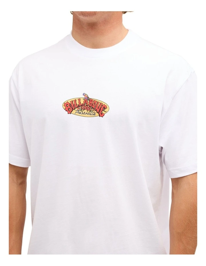 Aus Pill T-Shirt in White image 4