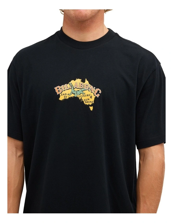 Lizard T-Shirt in Black image 4