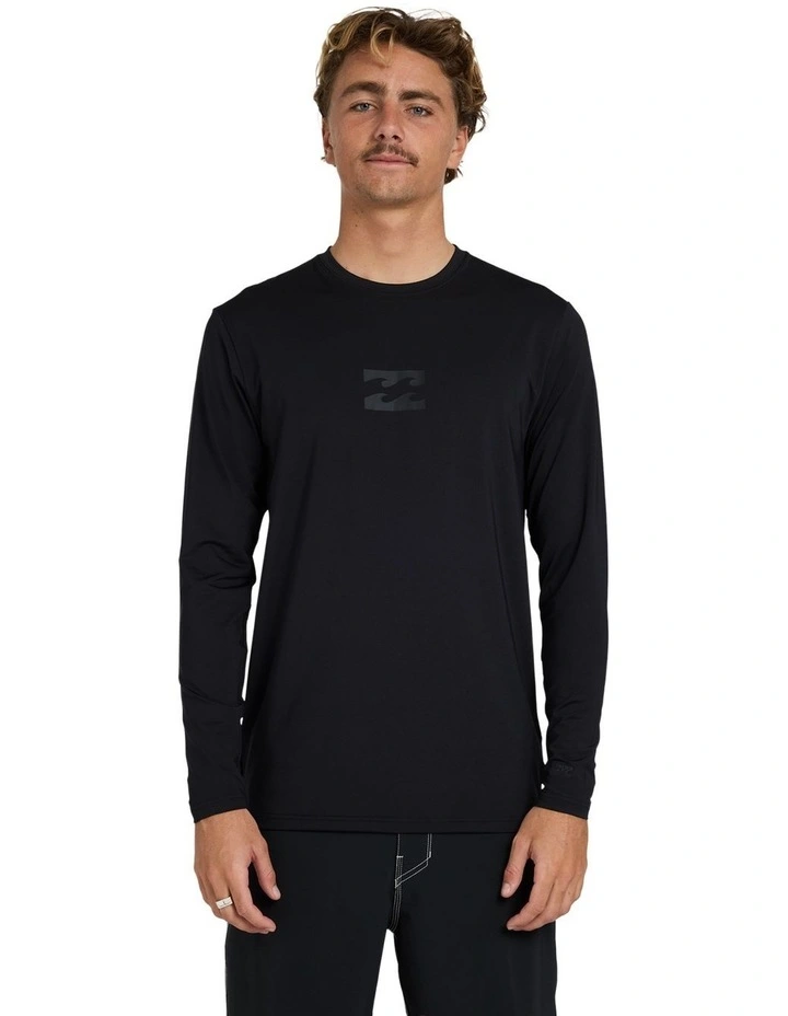 All Day Wave Long Sleeve Surf Shirt Stealth image 1