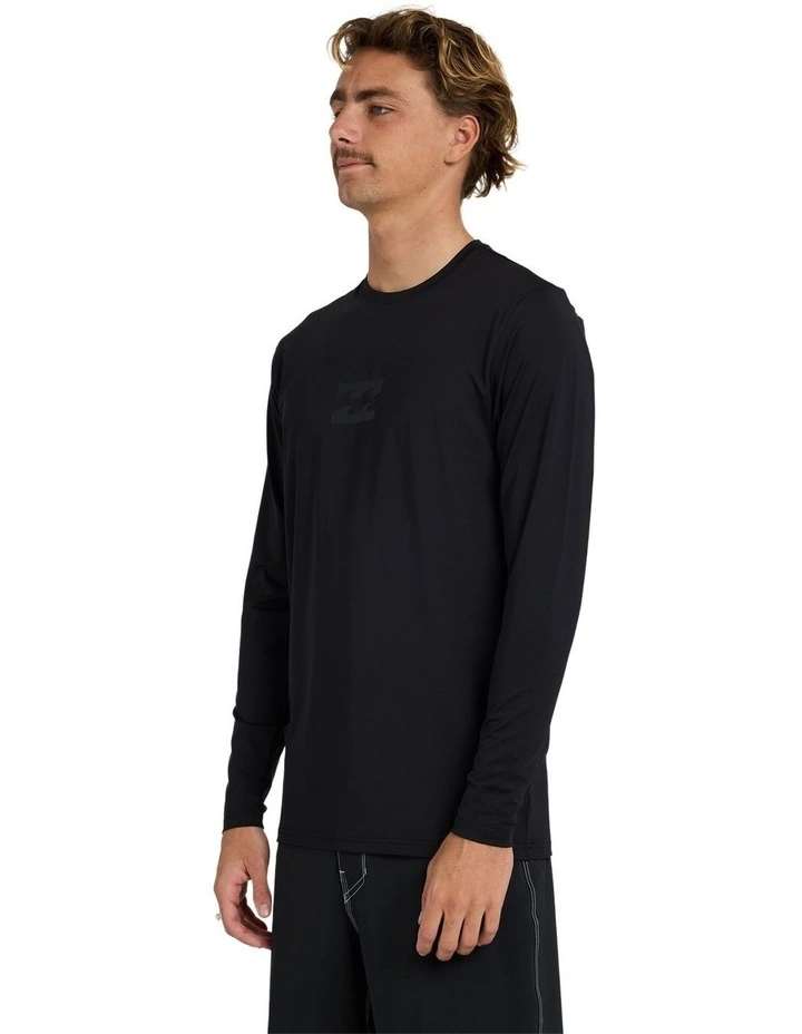All Day Wave Long Sleeve Surf Shirt Stealth image 3
