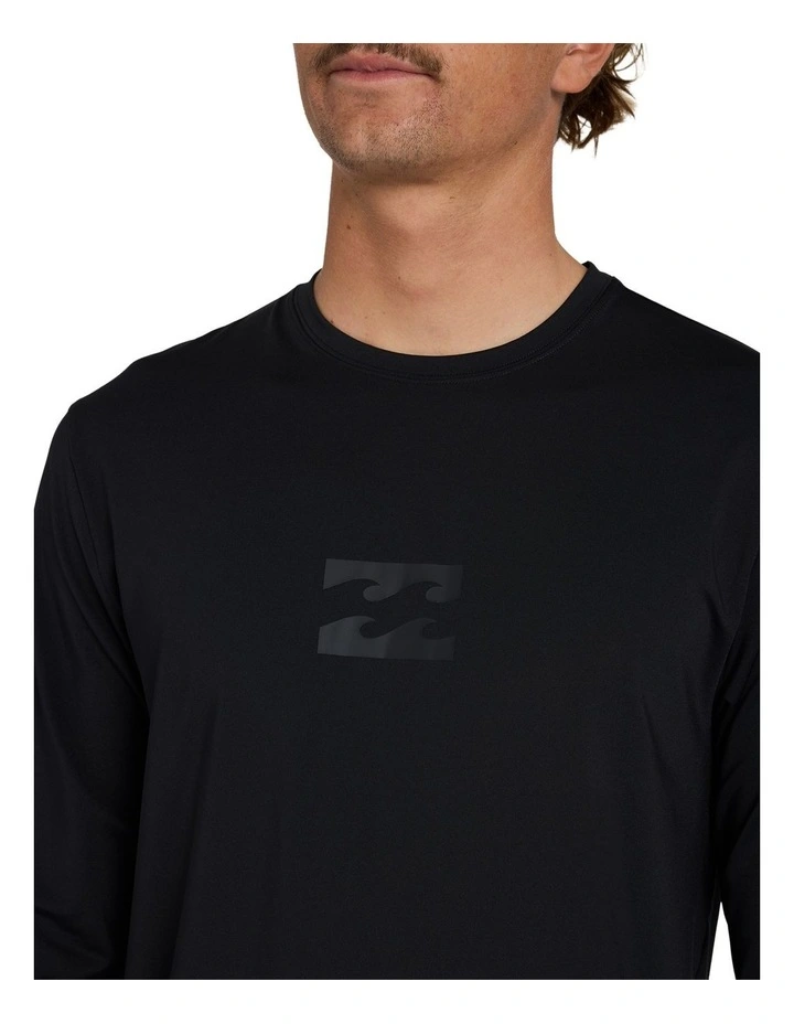 All Day Wave Long Sleeve Surf Shirt Stealth image 4