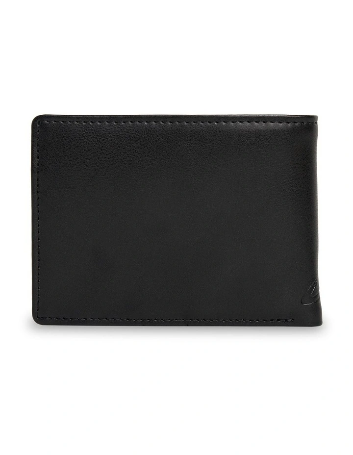 Script Bi Fold Wallet in Black image 2