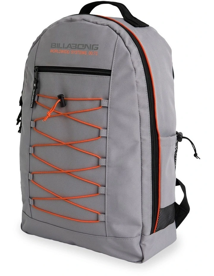 Chrome Backpack In Off in White image 3