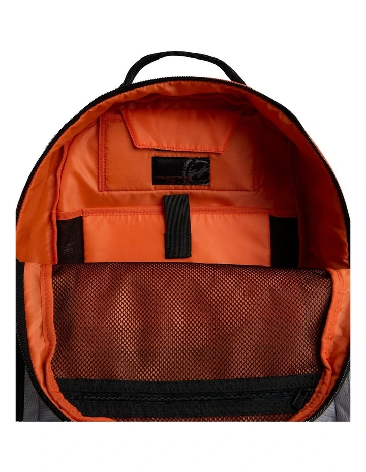 Chrome Backpack In Off in White image 4