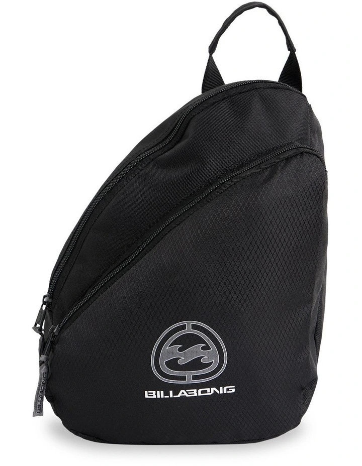 Spec Lad Sling Bag In Off in Black image 1