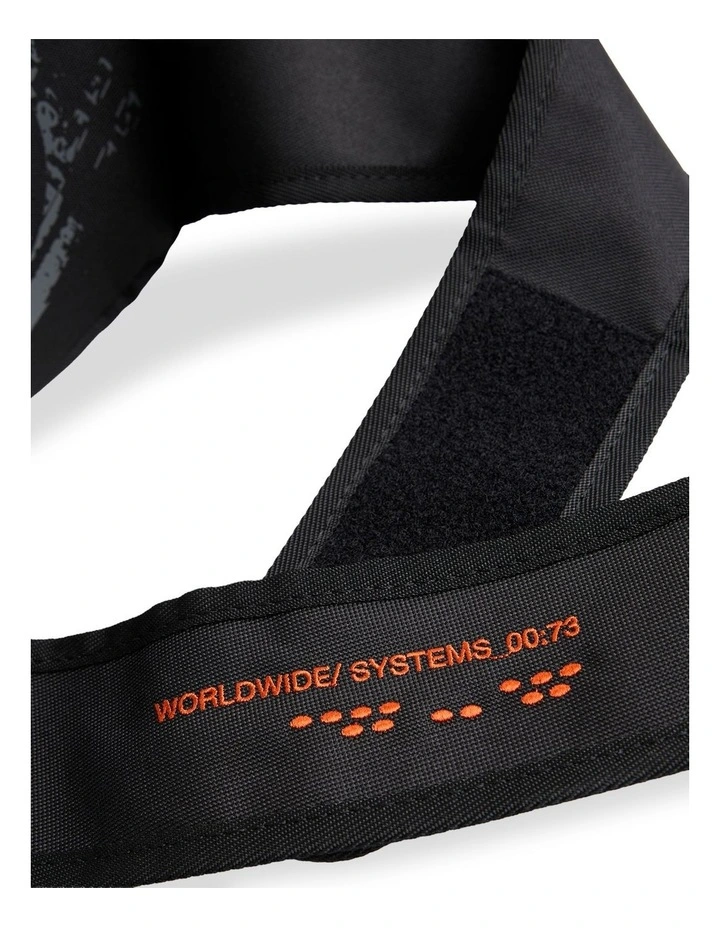 Spec Lad Sling Bag In Off in Black image 4