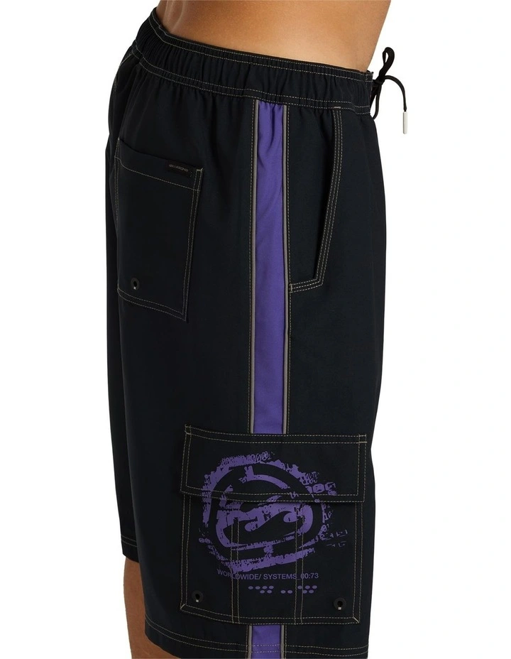 Throw On 3.0 22 Boardshorts In Black image 4