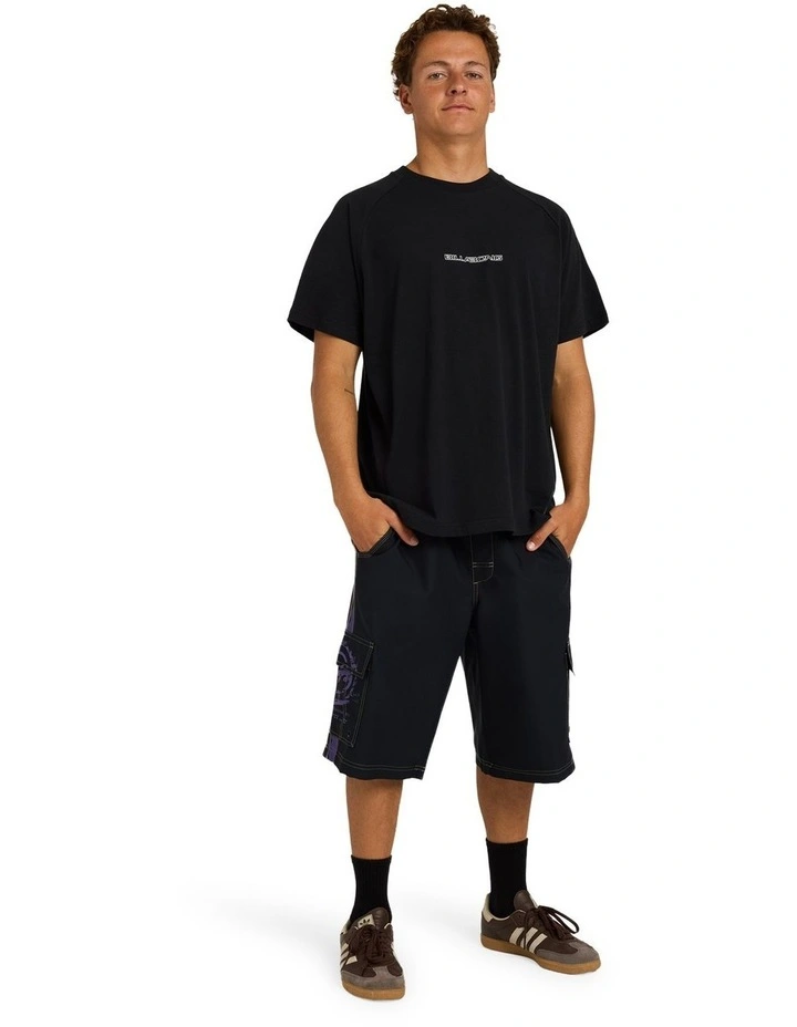 Throw On 3.0 22 Boardshorts In Black image 5