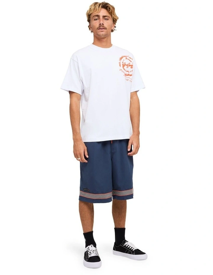 Throw On 2.0 22 Boardshorts In Dusty Indigo image 5