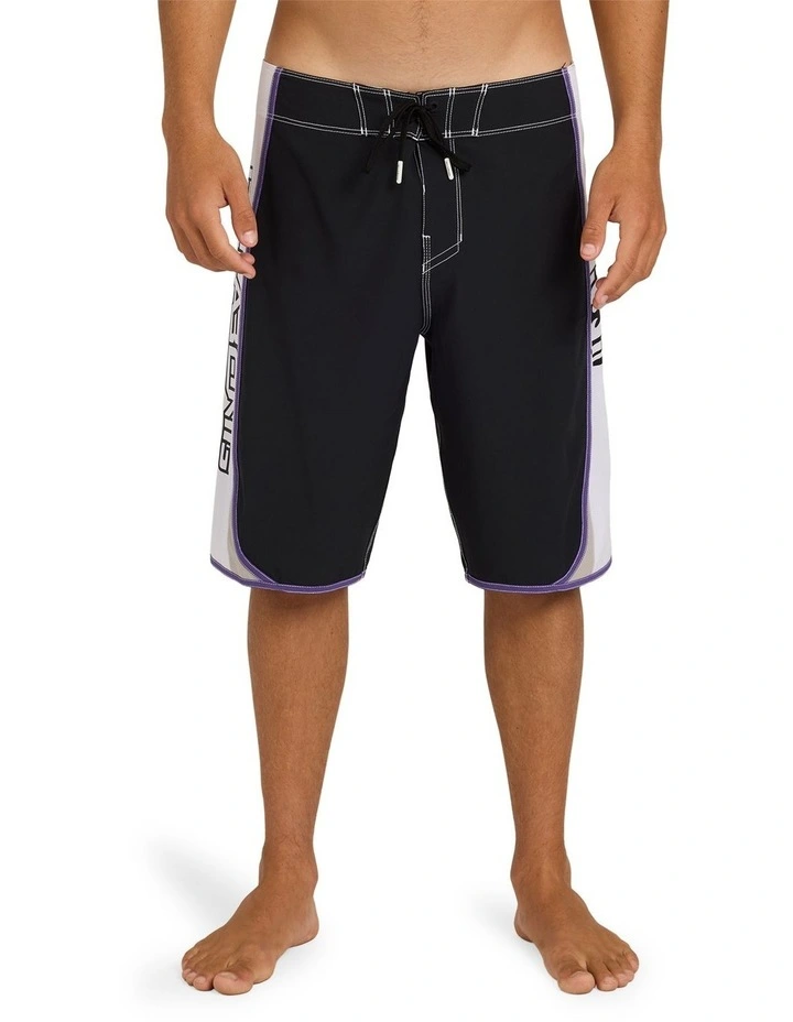 Spec Dbah Bio Wave Pro 21 Boardshorts In Black/White image 1