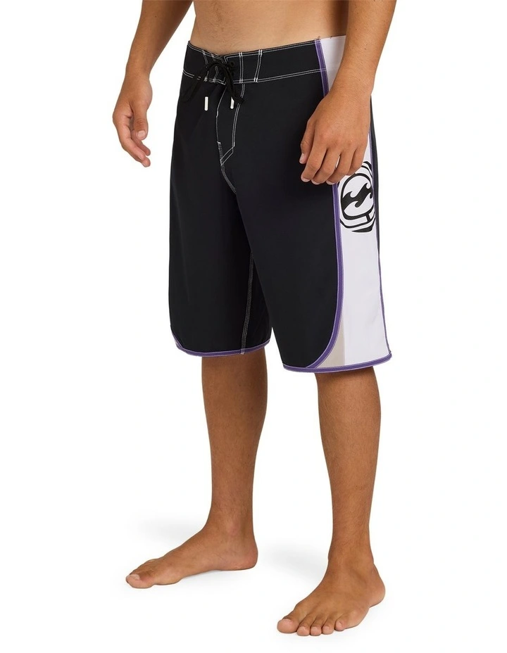 Spec Dbah Bio Wave Pro 21 Boardshorts In Black/White image 3