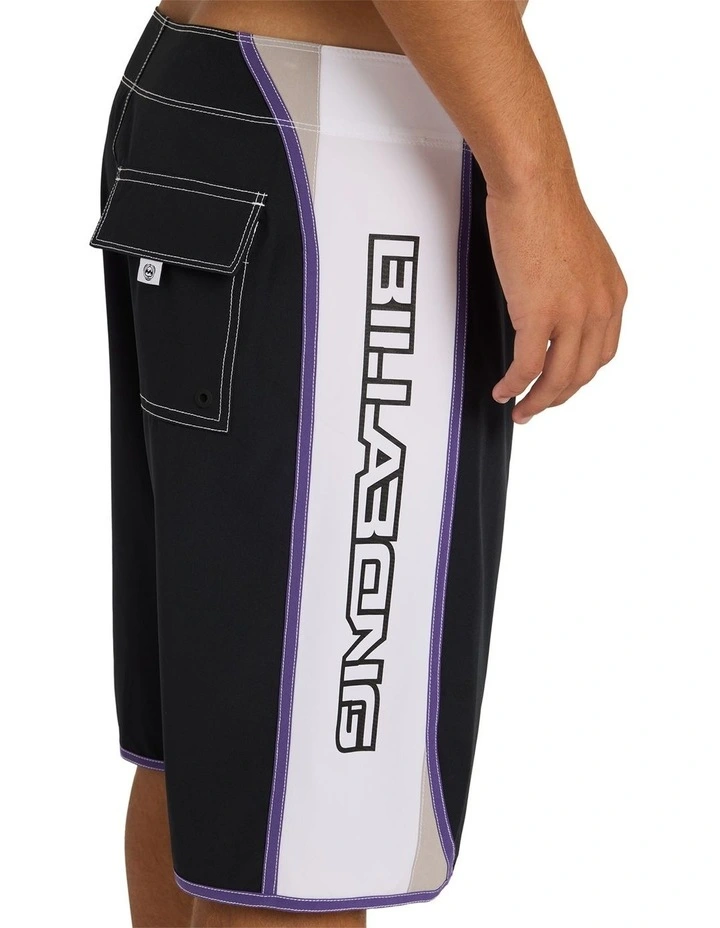 Spec Dbah Bio Wave Pro 21 Boardshorts In Black/White image 4
