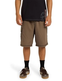 Throw On 22 Volley Shorts In Gravel