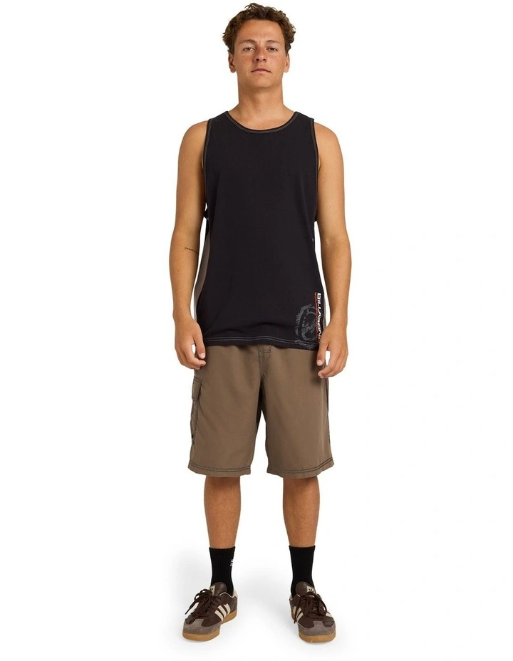 Throw On 22 Volley Shorts In Gravel image 5