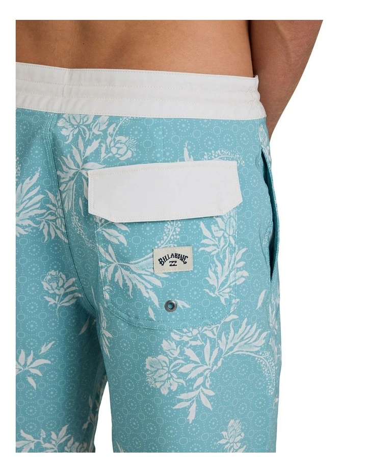 Good Times Lo Tide 17.5 Boardshorts In Blue Haze image 4