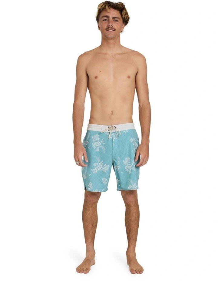 Good Times Lo Tide 17.5 Boardshorts In Blue Haze image 5