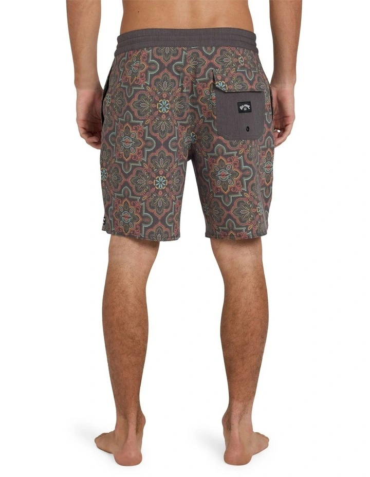 Good Times Lo Tide 17.5 Boardshorts In Slate Black image 2