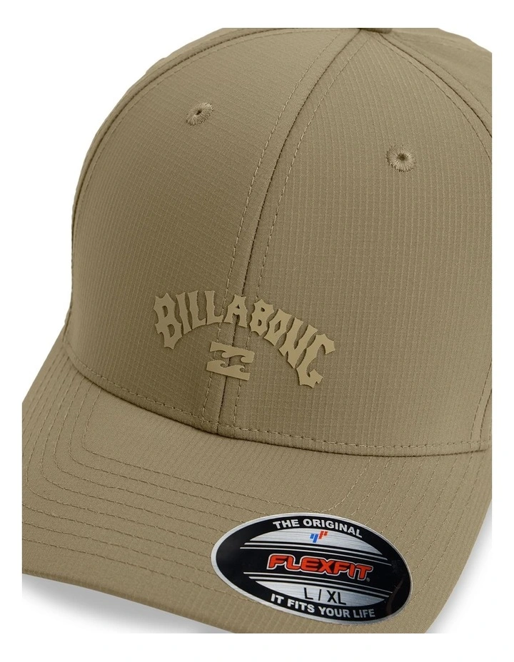 Surftrek Ripstop Flexfit Cap In Khaki image 3