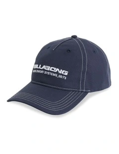 Spec Throw On Snapback Cap In Dusty in indigo