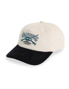 Heritage Strapback Cap In Oatmeal