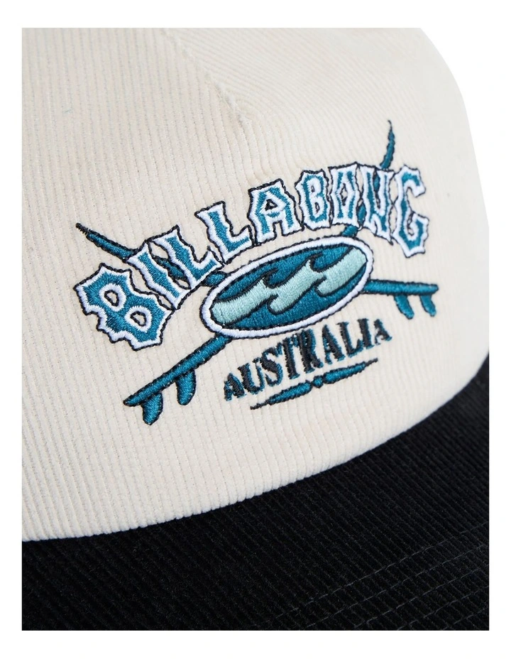 Heritage Strapback Cap In Oatmeal image 3