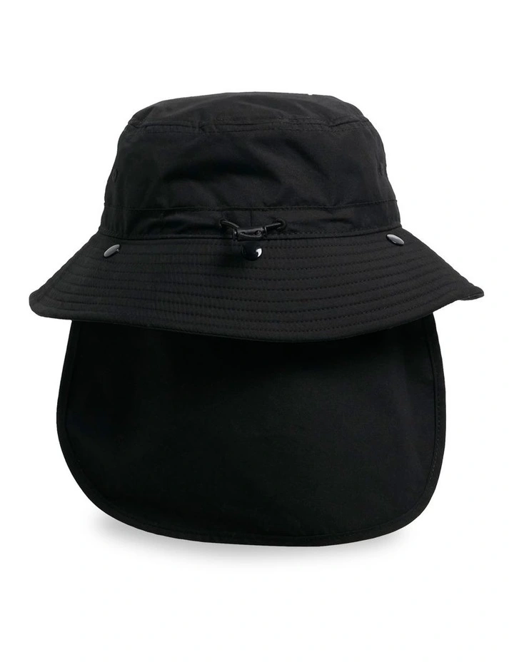 All Day Surf Bucket Hat in Black image 2