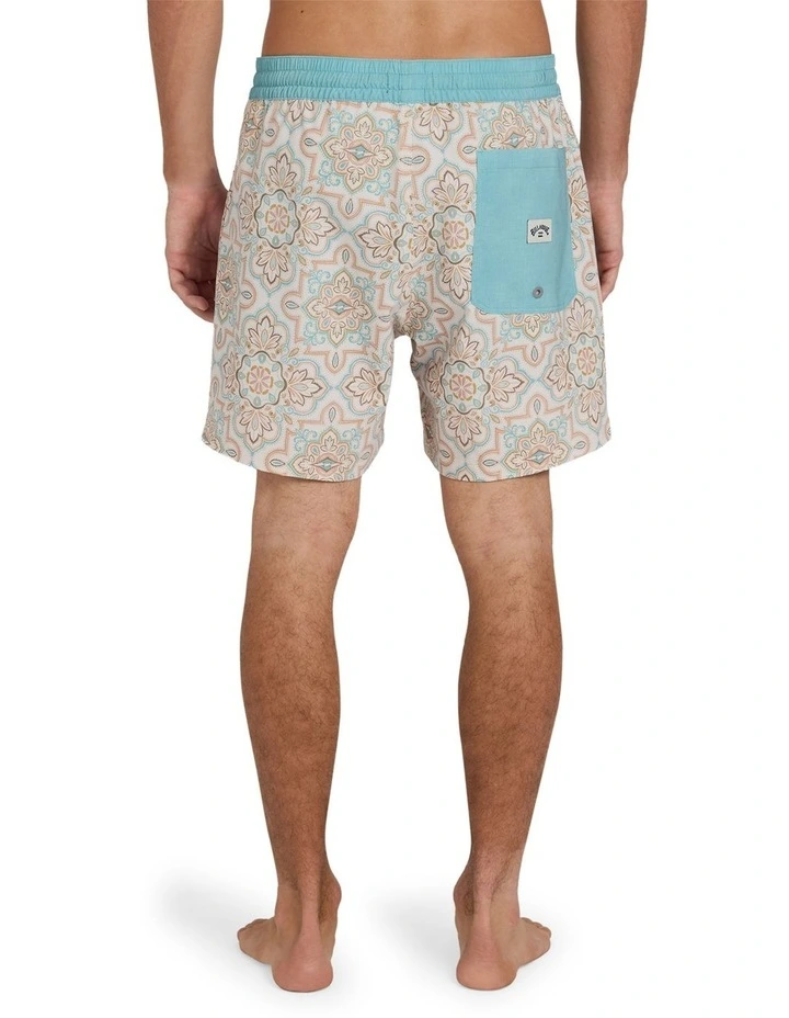 Good Times Layback 16 Boardshorts In Vintage Khaki image 2