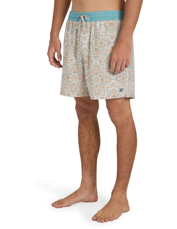 Good Times Layback 16 Boardshorts In Vintage Khaki image 3