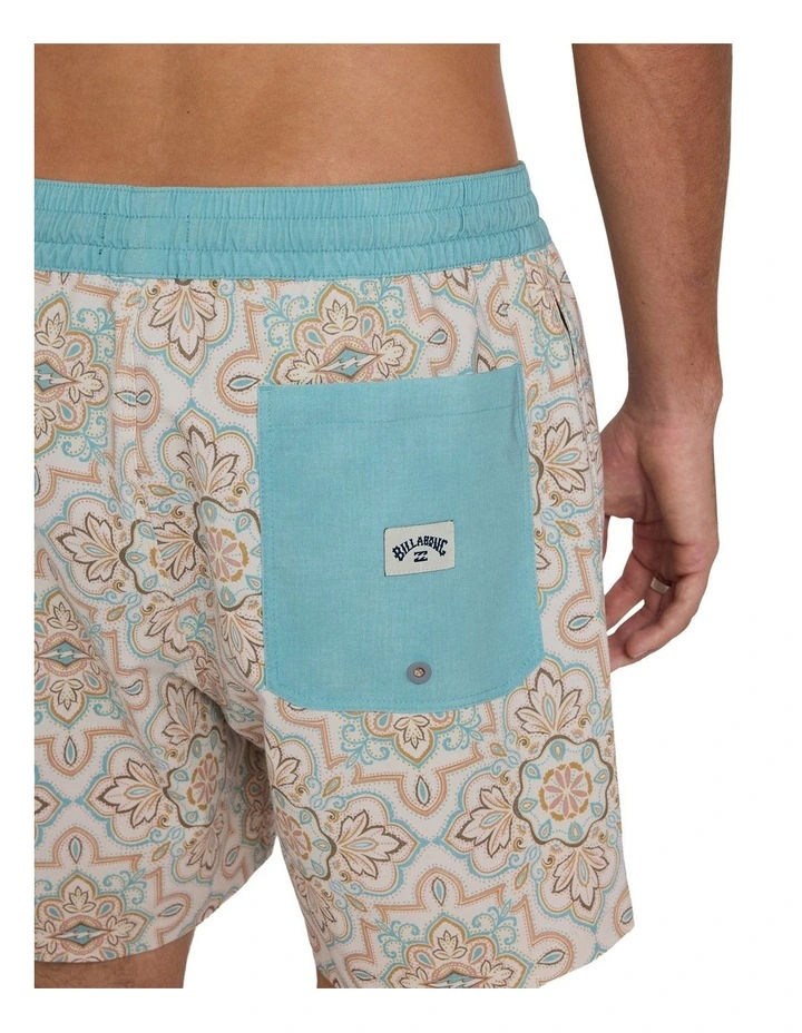 Good Times Layback 16 Boardshorts In Vintage Khaki image 4