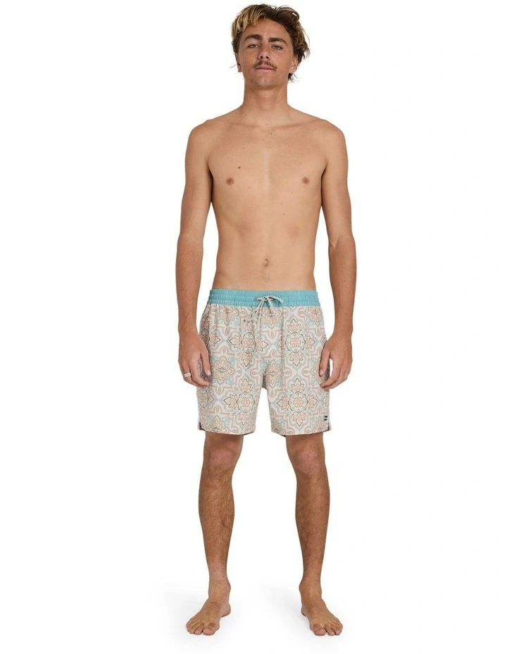 Good Times Layback 16 Boardshorts In Vintage Khaki image 5