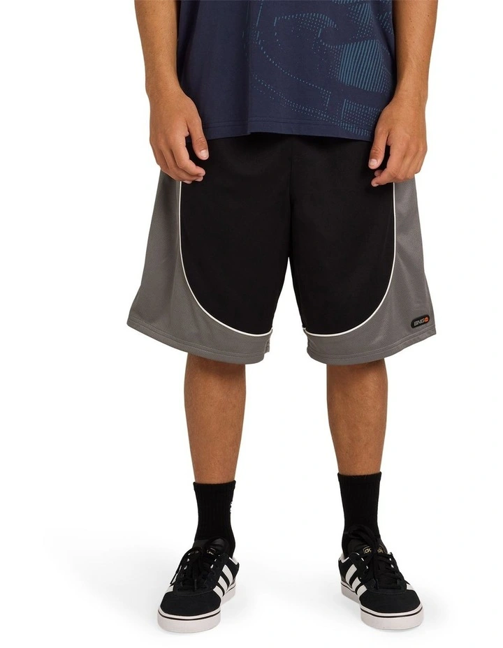 Spec 73 Mesh Shorts in Black image 1