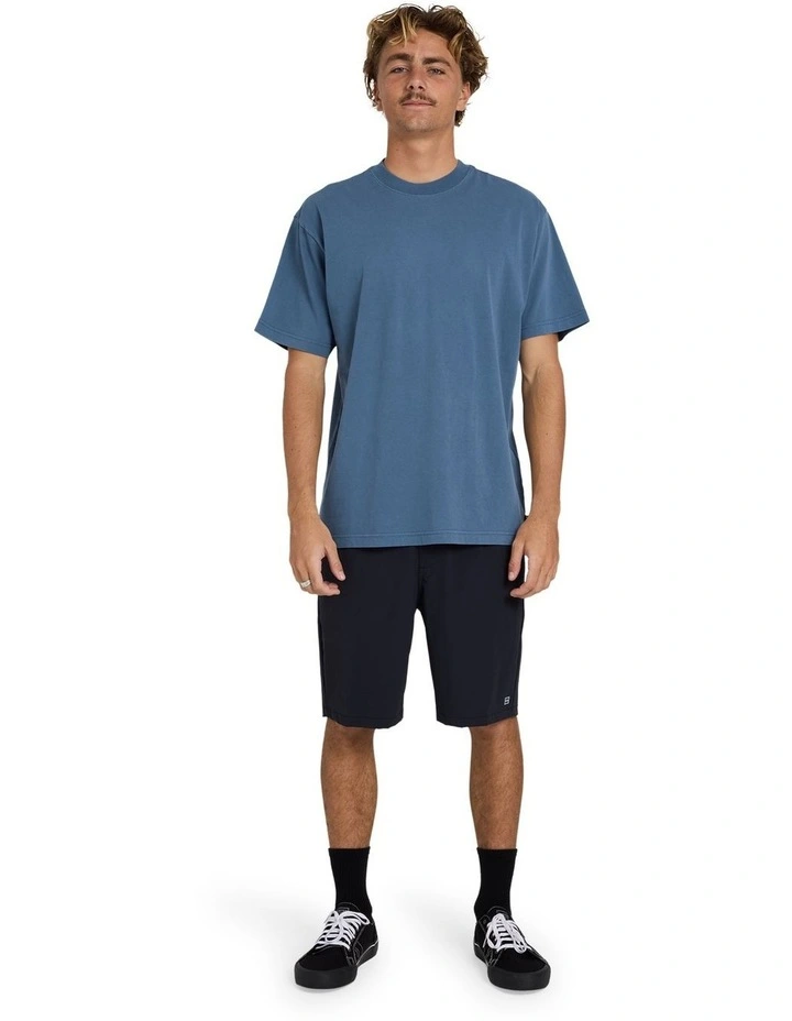 Surftrek Canyon Elastic Walkshorts in Black image 5