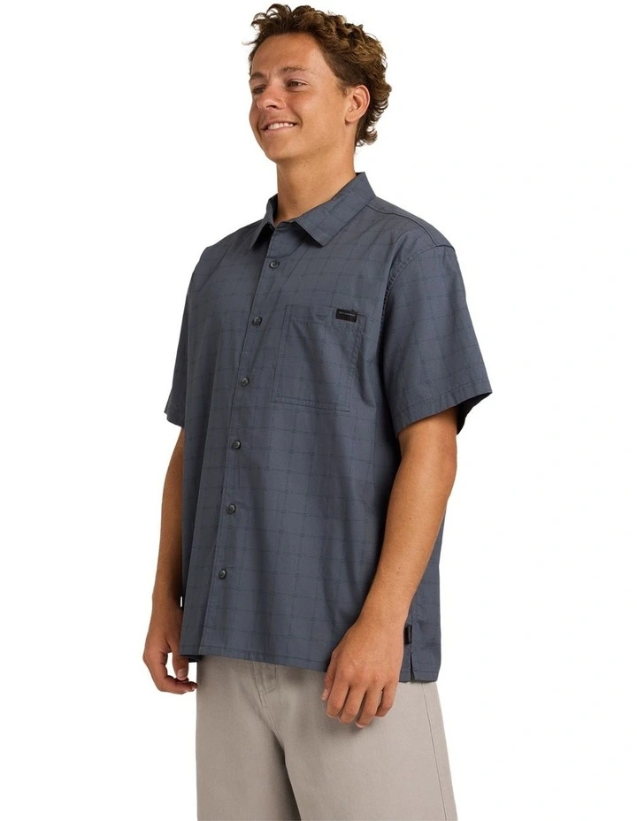 Spec Mogul Short Sleeve Shirt in Navy image 3