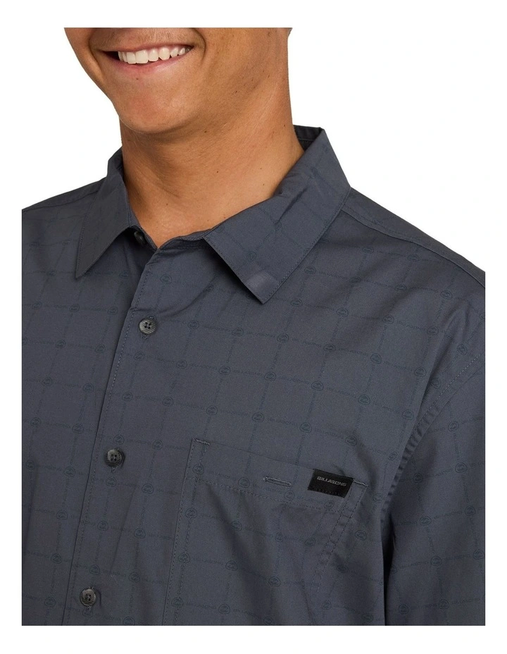 Spec Mogul Short Sleeve Shirt in Navy image 4