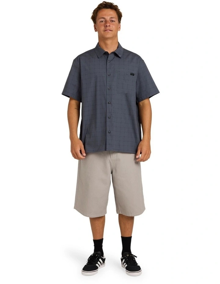 Spec Mogul Short Sleeve Shirt in Navy image 5