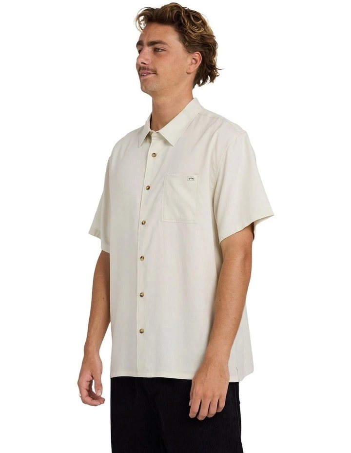 Ricardo Short Sleeve Shirt in Natural image 3