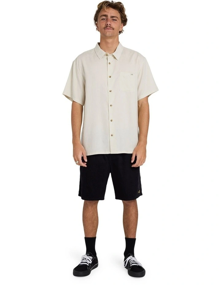 Ricardo Short Sleeve Shirt in Natural image 5