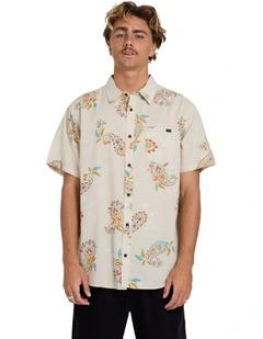 Sundays Short Sleeve Shirt Oatmeal