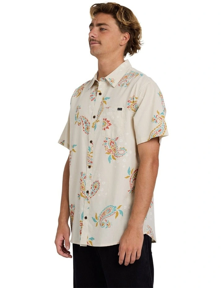 Sundays Short Sleeve Shirt Oatmeal image 3