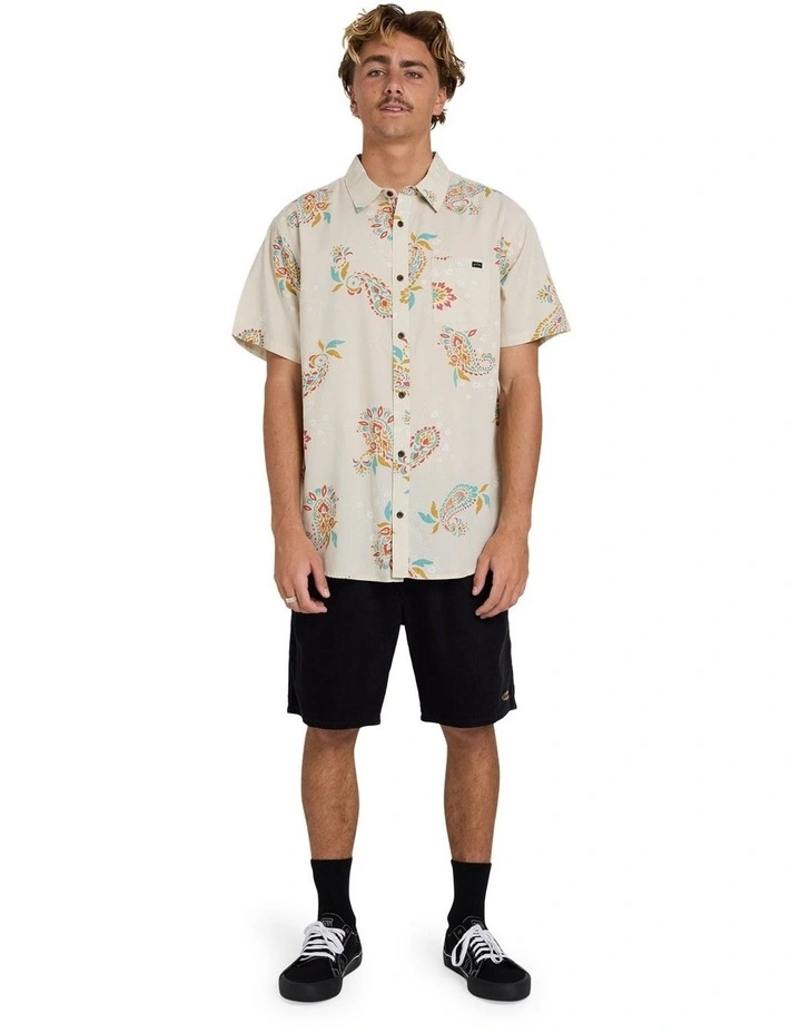 Sundays Short Sleeve Shirt Oatmeal image 5