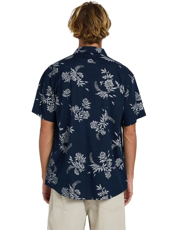 Sundays Short Sleeve Shirt True in Navy image 2